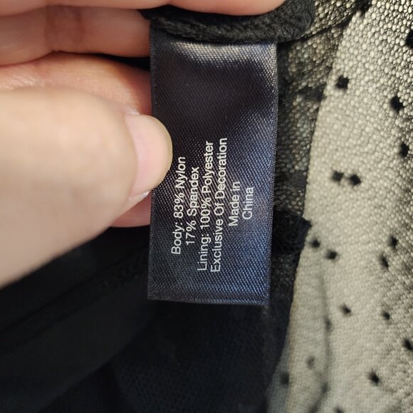 Lane Bryant Sheer Embroidery Babydoll Tunic Top 14/16 Wimsigfoth Fairy Grunge - Picture 11 of 12